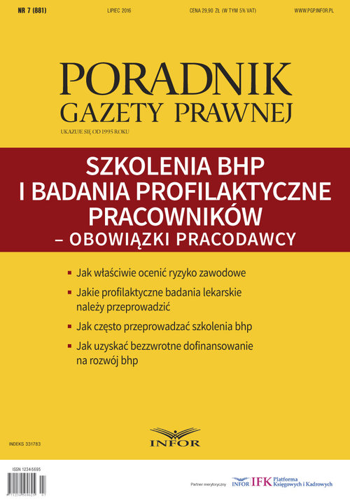 Szkolenia BHP i badania profilaktyczne pracowników - obowiązki pracodawcy
