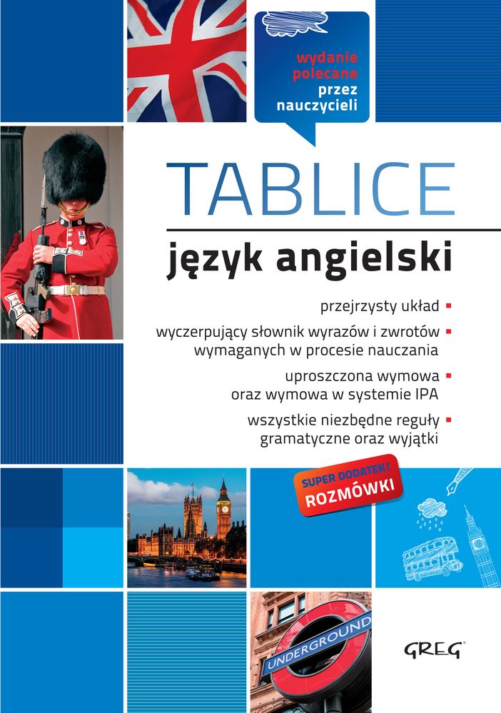 Tablice język angielski + rozmówki