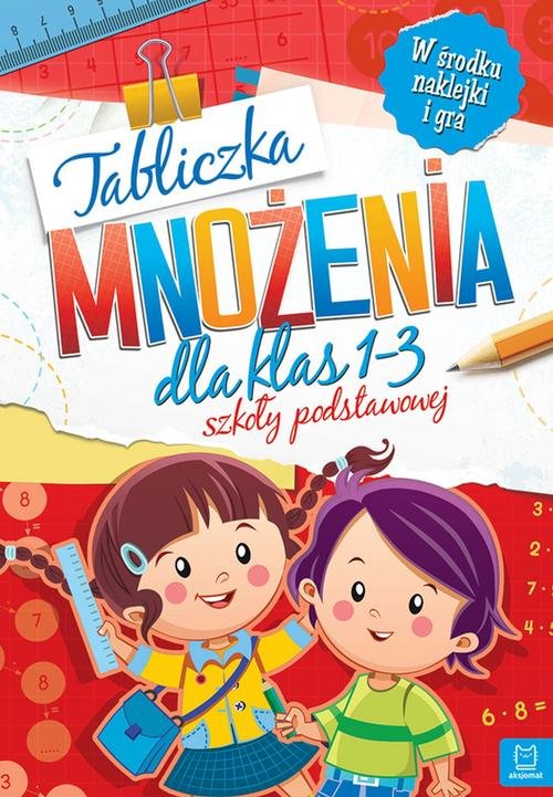 Tabliczka mnożenia dla klas 1-3 szkoły. Podstawowej