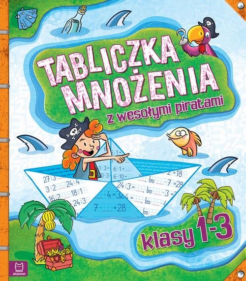 Tabliczka mnożenia z wesołymi piratami Klasy 1-3