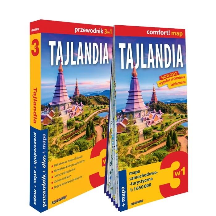 Tajlandia 3w1 przewodnik + atlas + mapa