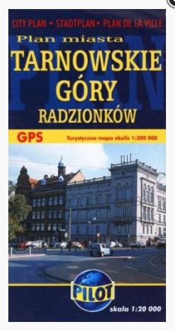 Tarnowskie Góry. Plan miasta w skali 1:20 000
