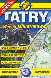 Tatry mapa turystyczna 1:80 000