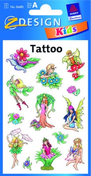 Tatuaże Błyszczące wróżki