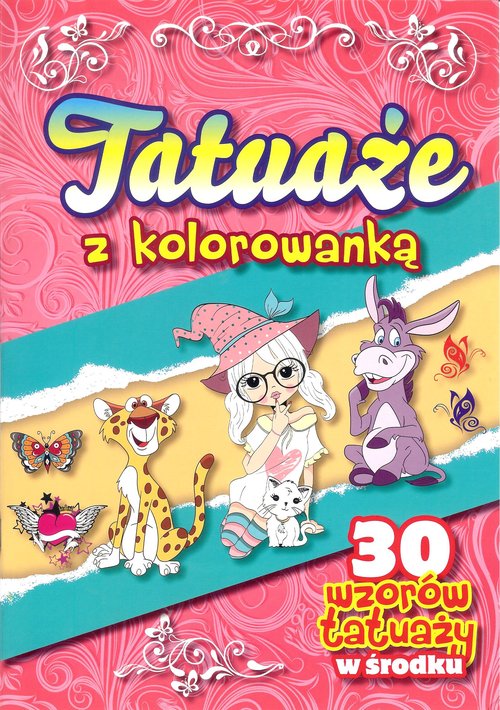 Tatuaże z kolorowanką