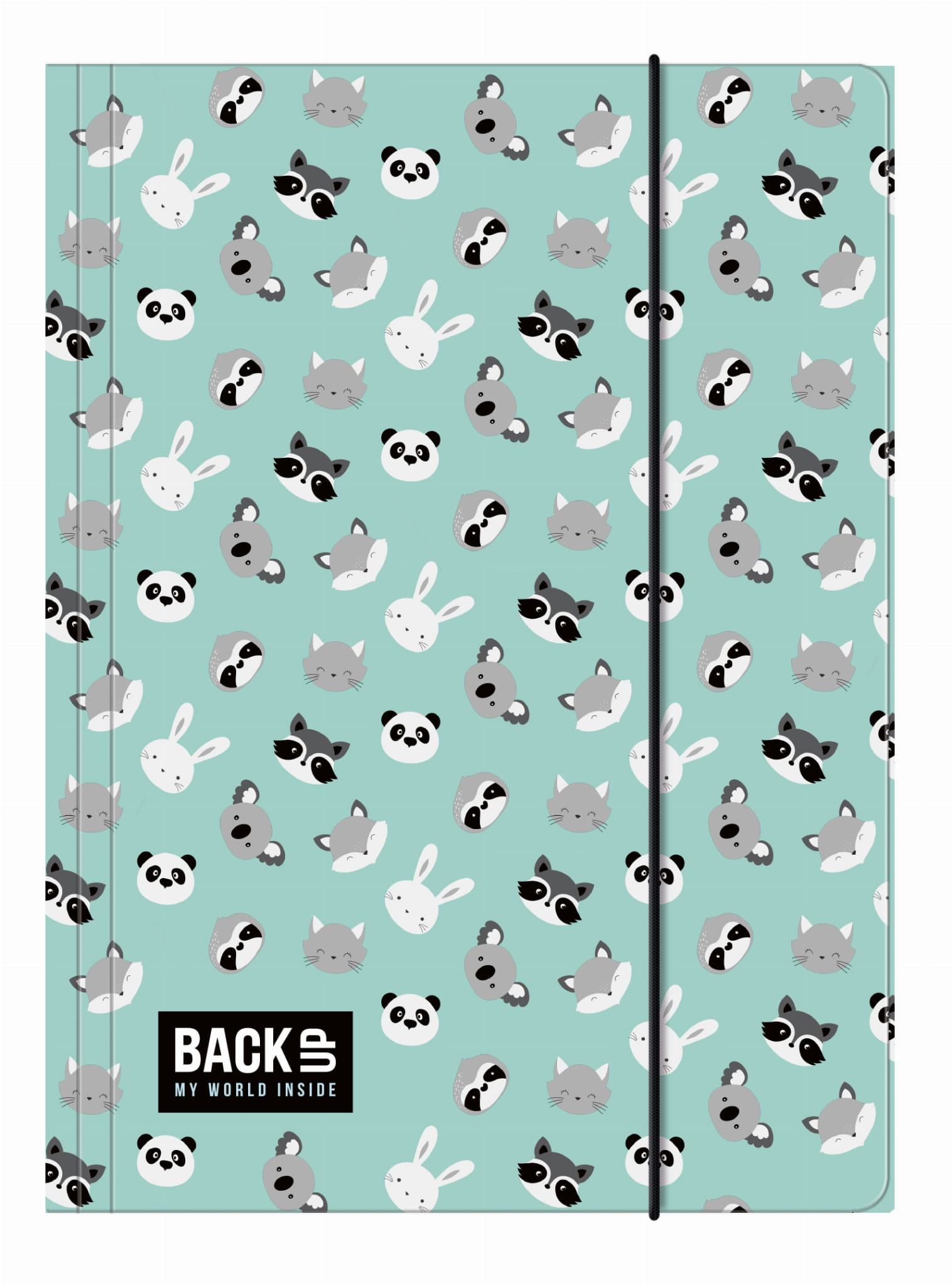 Teczka A4 z gumką BackUP 5 A 11