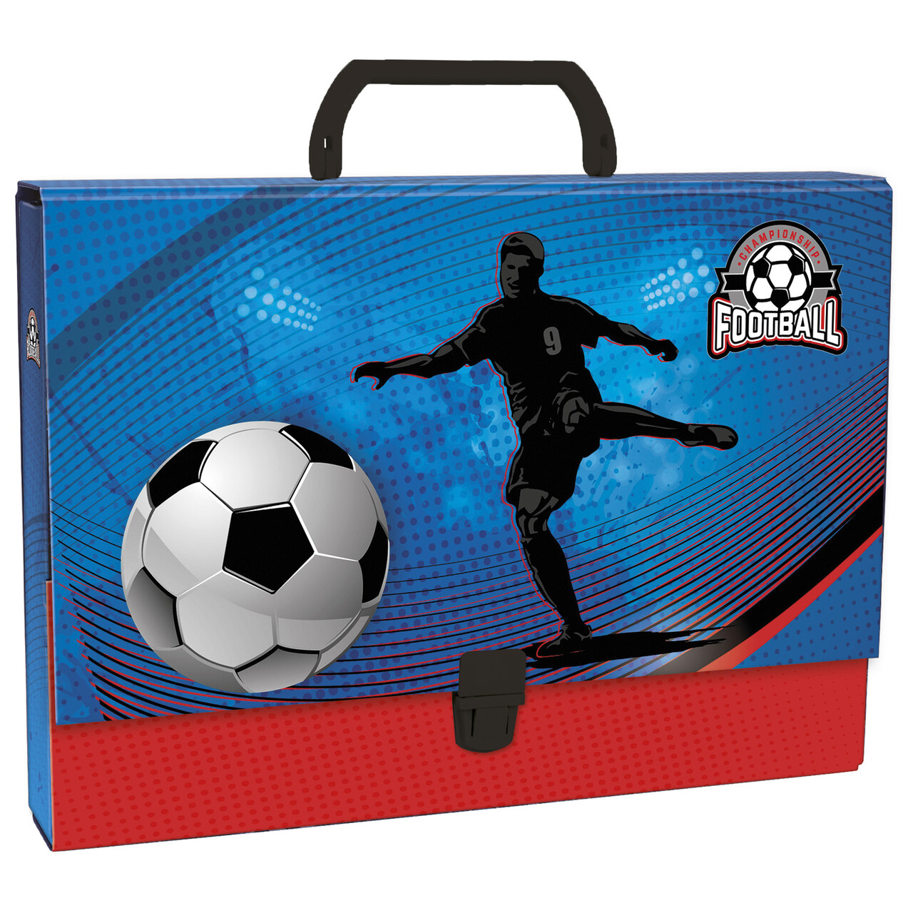 Teczka twarda z rączką A4 Derform 03 Piłka 15