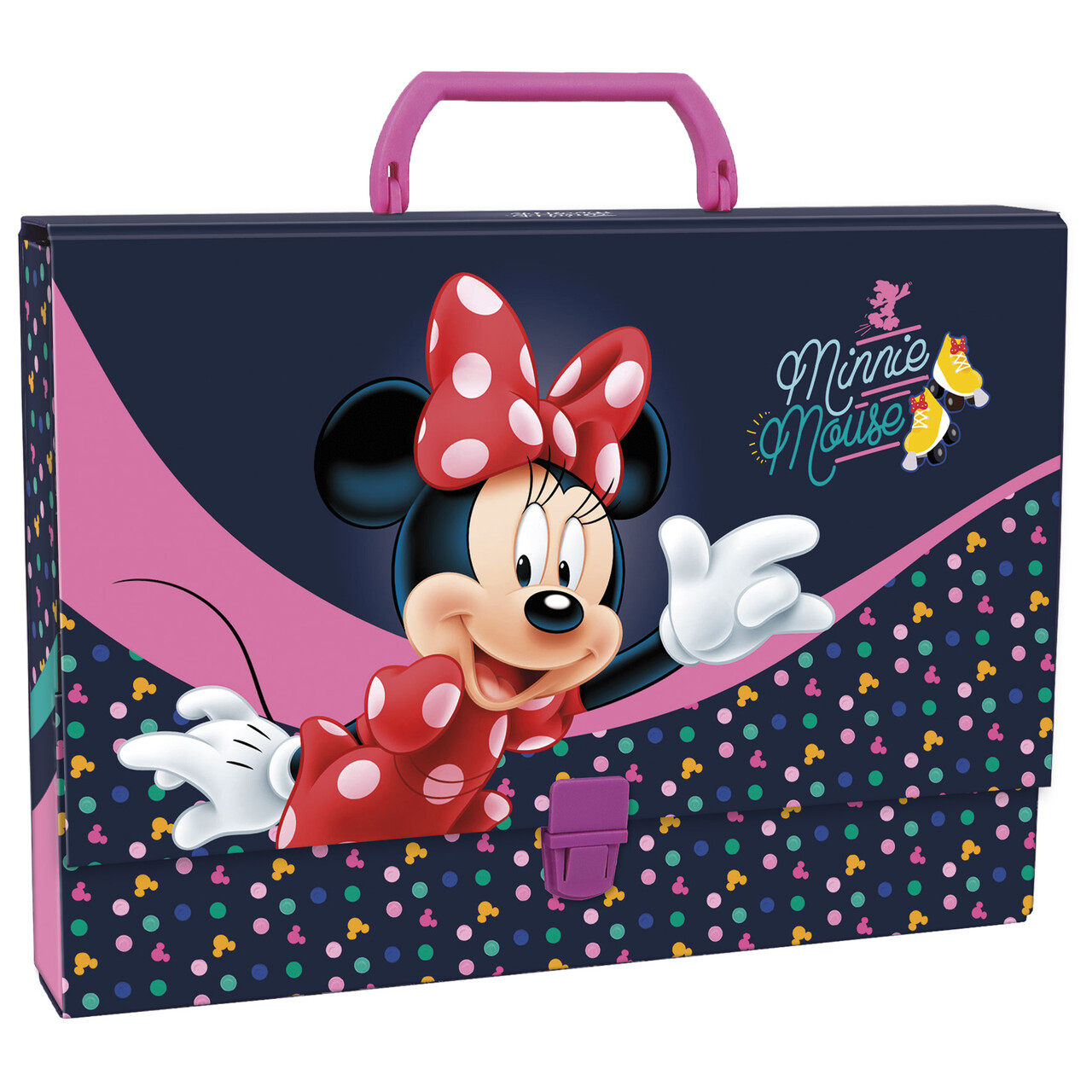 Teczka twarda z rączką A4 Derform 08 Minnie 24