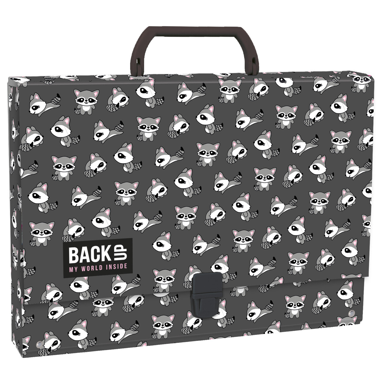 Teczka twarda z rączką A4 Derform backup 3 a 26