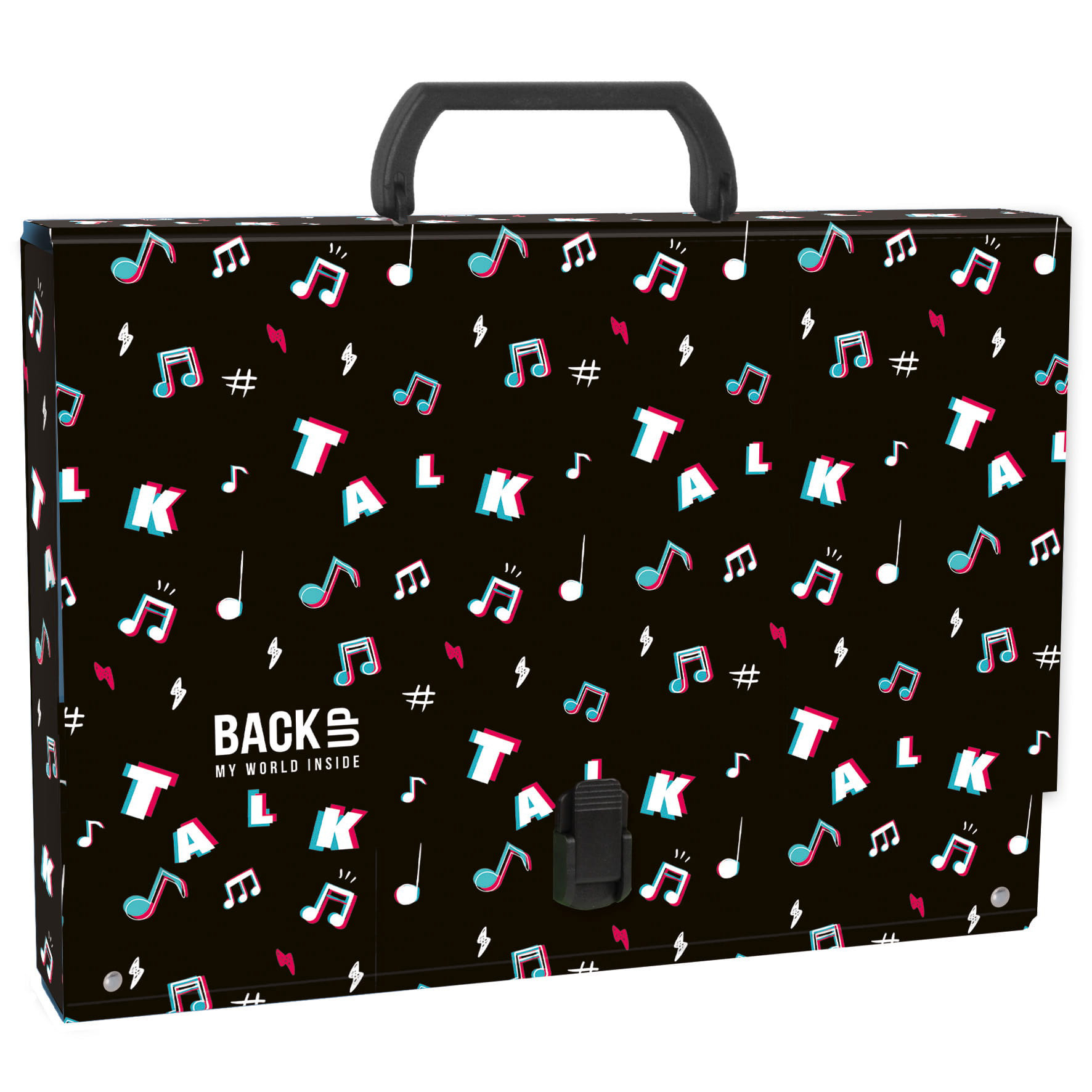 Teczka twarda z rączką A4 Derform backup 4 TTRB4A16