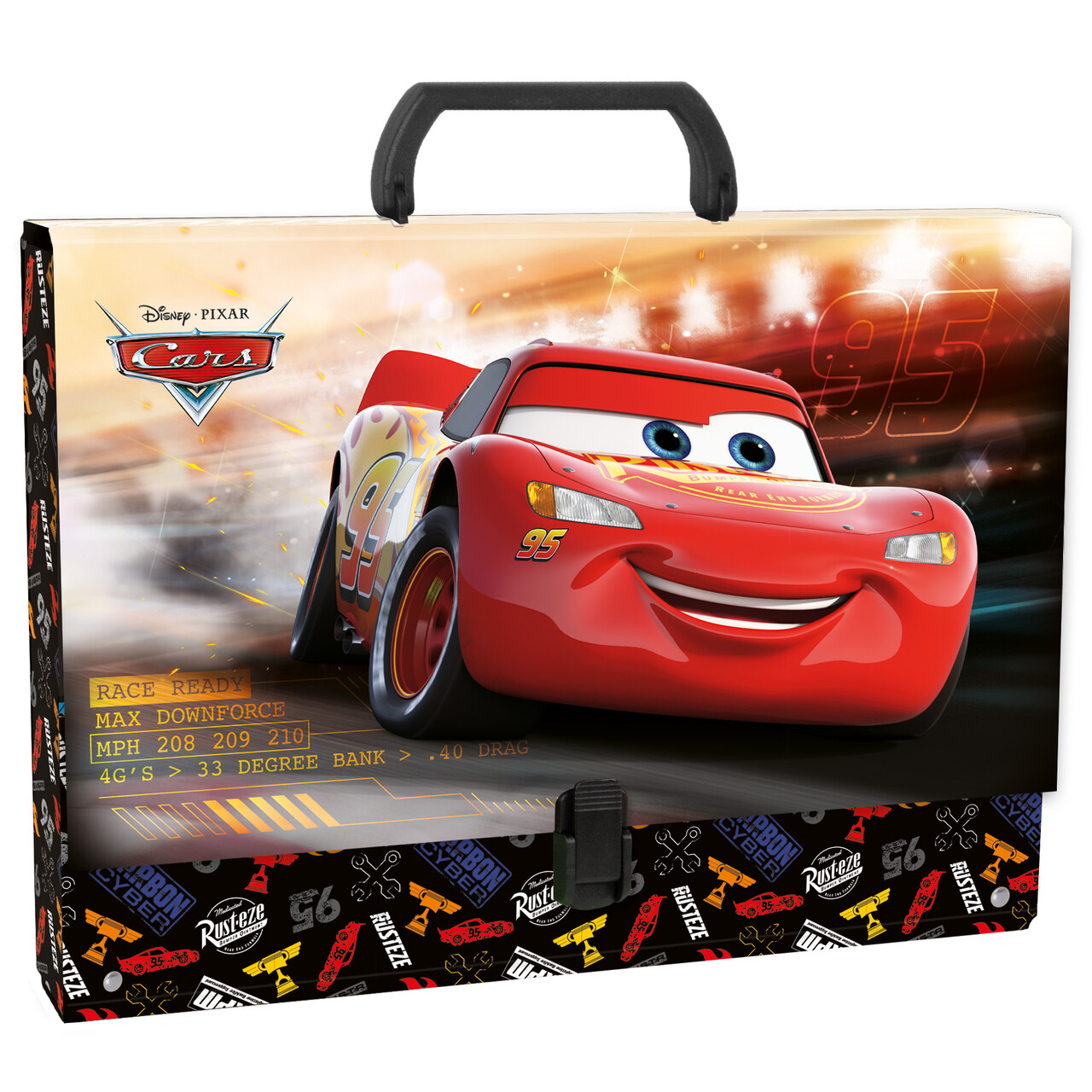 Teczka twarda z rączką Cars 50