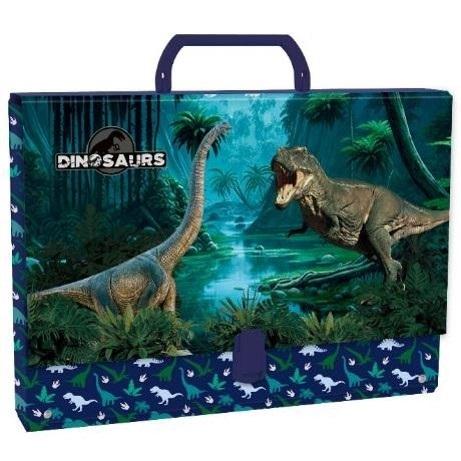 Teczka twarda z rączką dinozaur 19