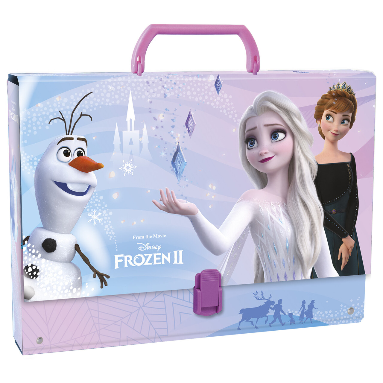 Teczka twarda z rączką Kraina lodu 29