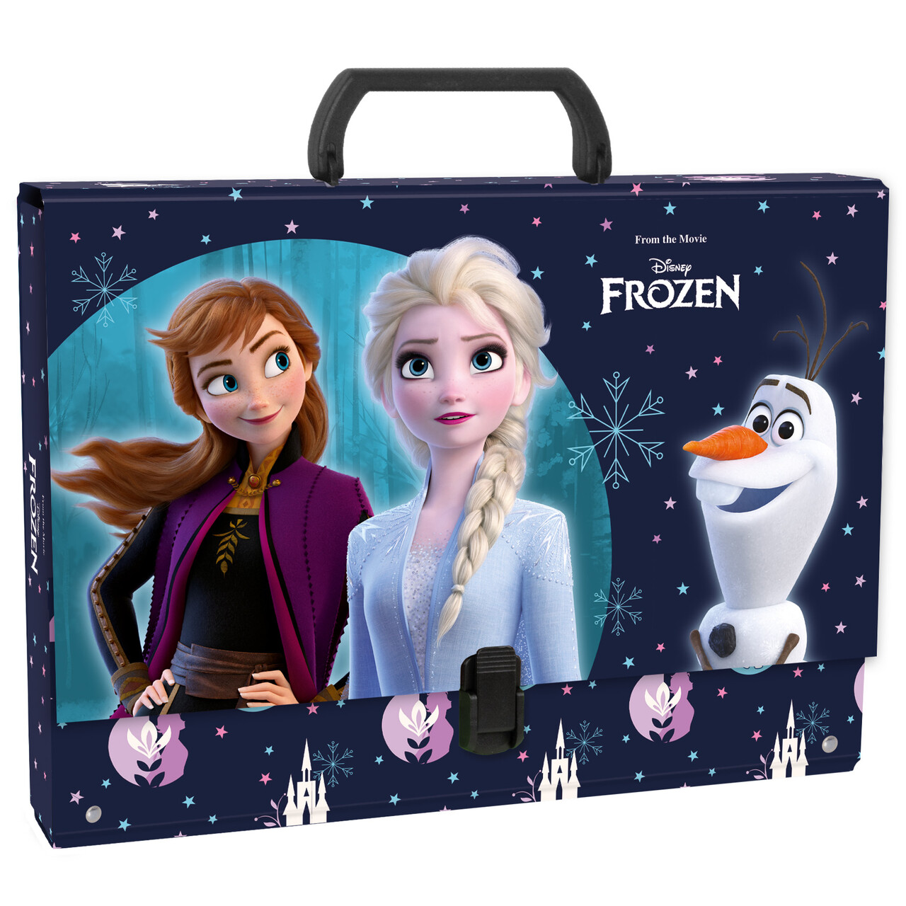 Teczka twarda z rączką Kraina Lodu 31