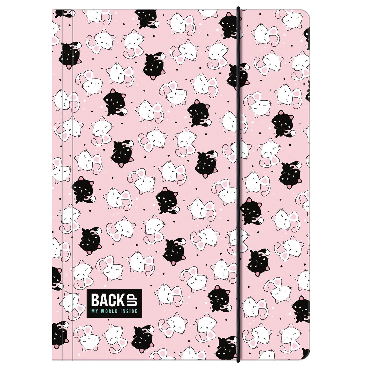 Teczka z gumką A4 Derform backup 3 mix wzorów