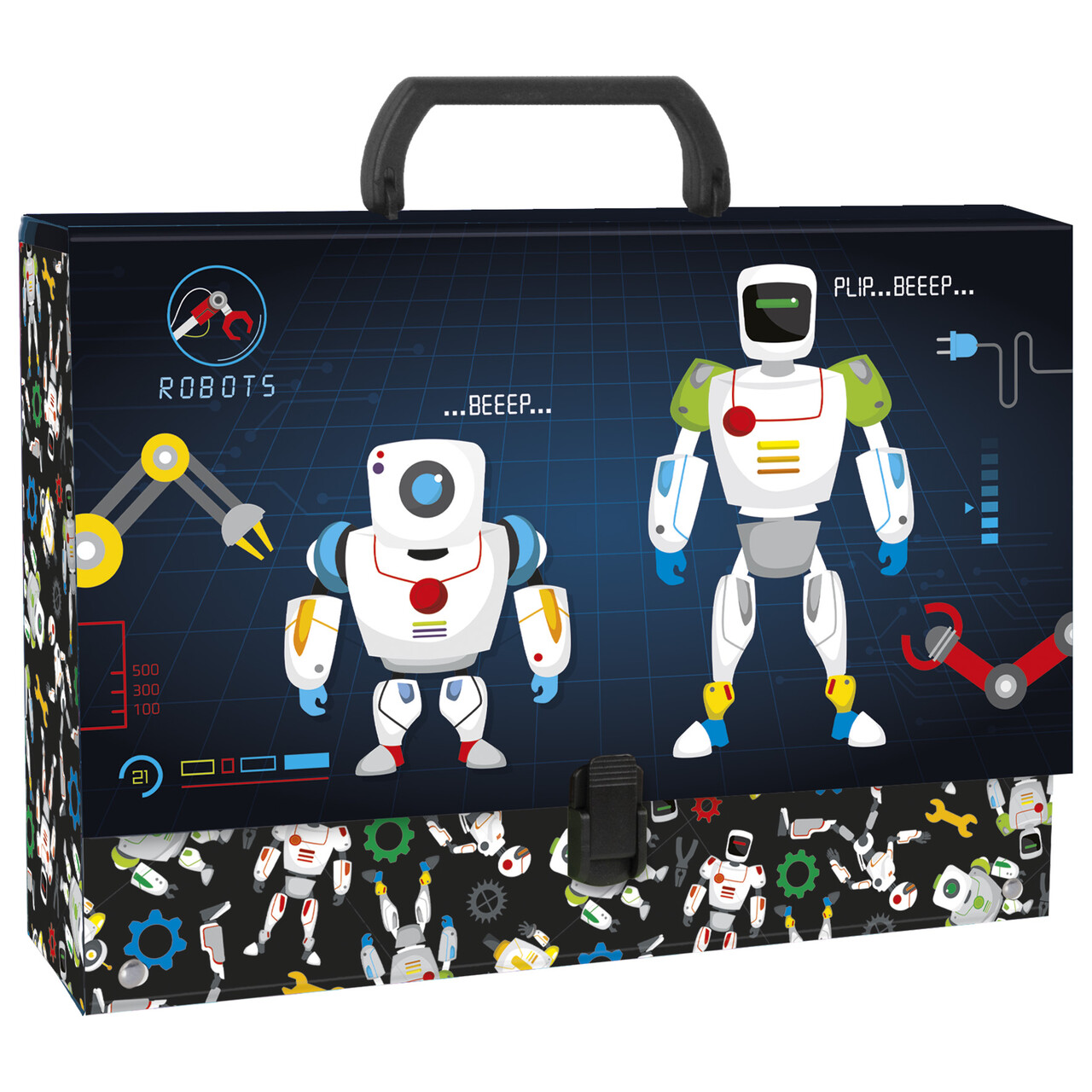 Teczka z rączką gruba roboty 11