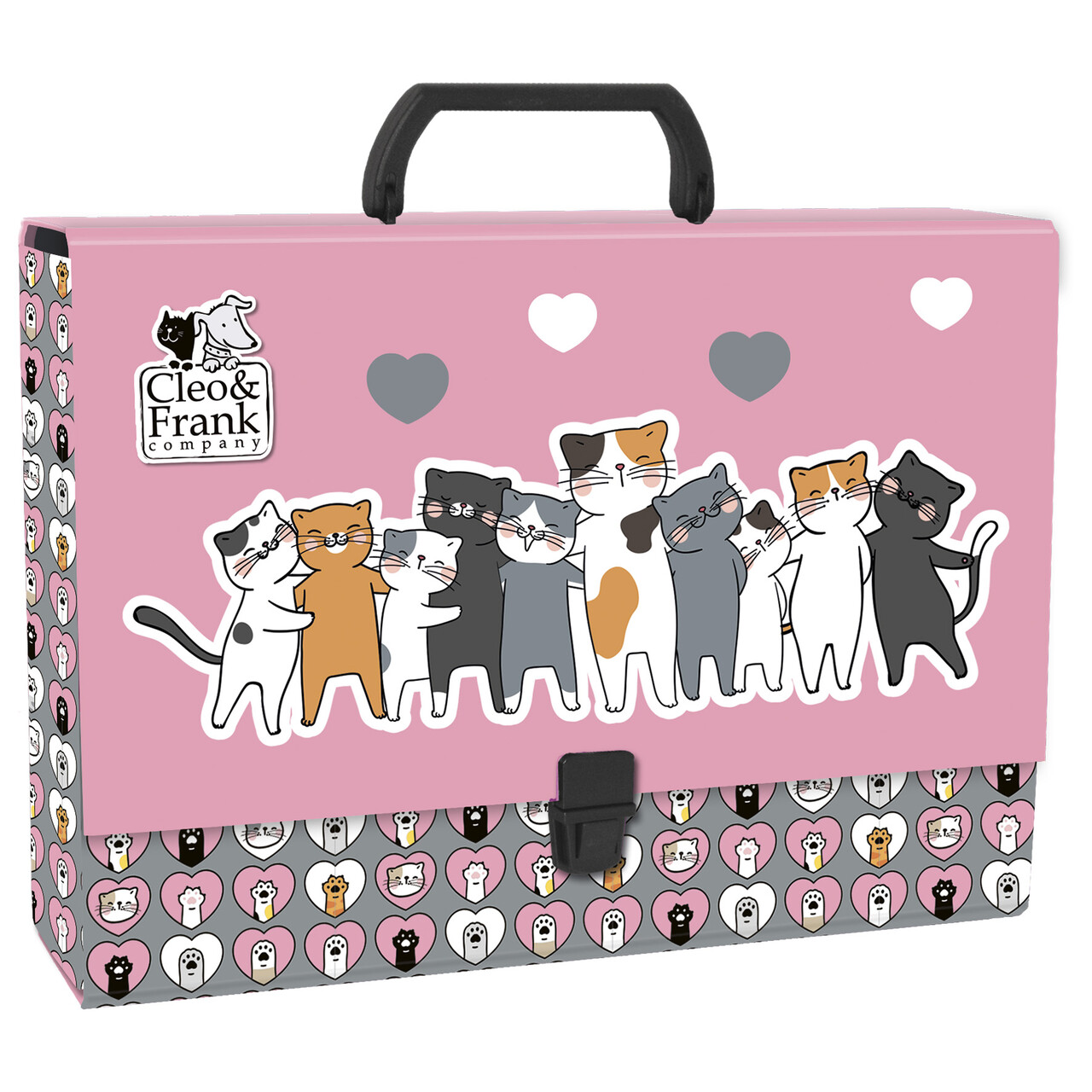 Teczka z rączką gruba Cleo i Frank 39