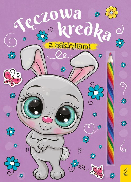 Tęczowa kredka Królik