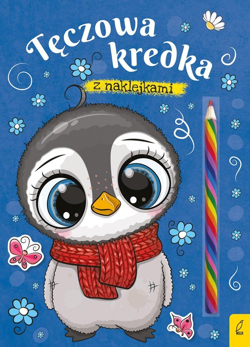 Tęczowa kredka Pingwin