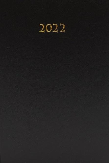Terminarz 2022 A5 Dzienny Divas czarny
