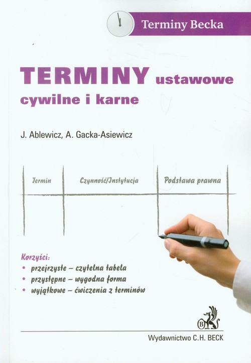 Terminy ustawowe cywilne i karne