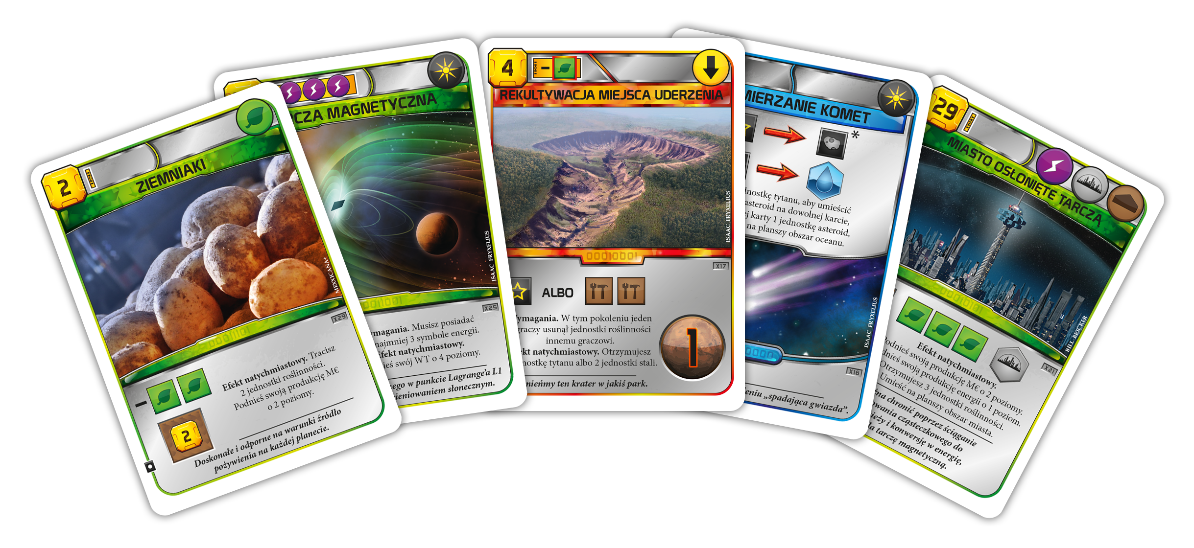 Terraformacja Marsa - Zestaw dodatkowy #5 (20 kart)