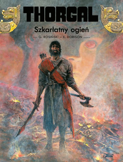 Thorgal. Szkarłatny ogień. Tom 35