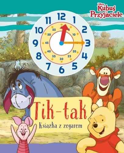 Tik-tak Książka z zegarem Disney Kubuś i przyjaciele