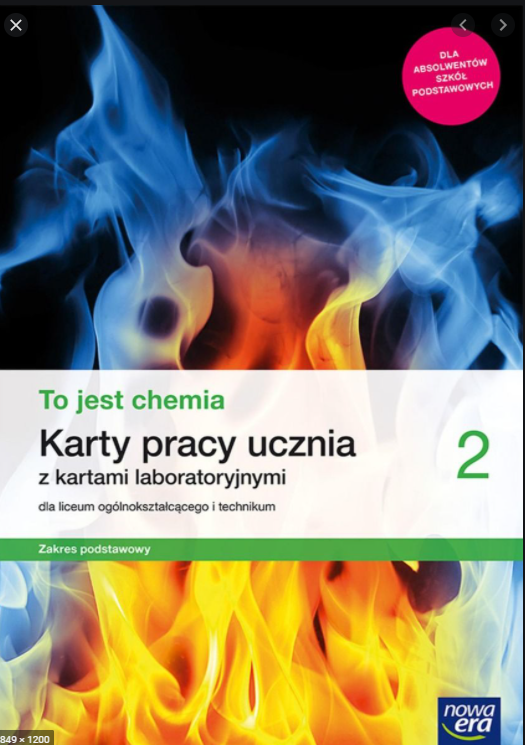 To jest chemia 2 Karty pracy Zakres podstawowy