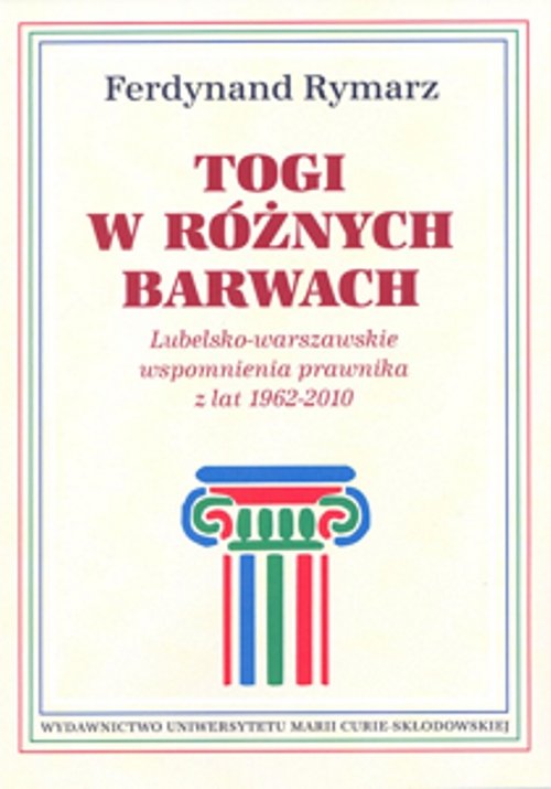 Togi w różnych barwach