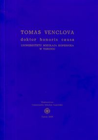 Tomas Venclova, doktor honoris causa Uniwersytetu Mikołaja Kopernika w Toruniu