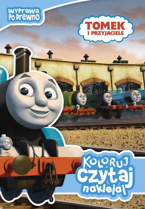 Tomek i przyjaciele. Koloruj, czytaj, naklejaj. Wyprawa po drewno