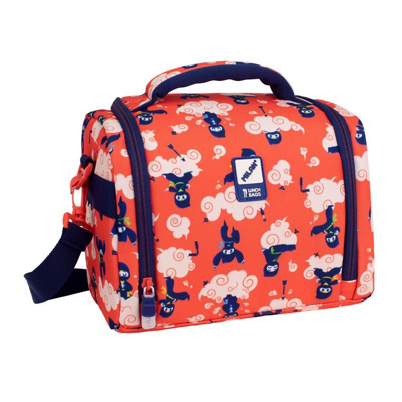 Torba termiczna Milan duża na żywność Milan NINJUTSU czerwona 5I