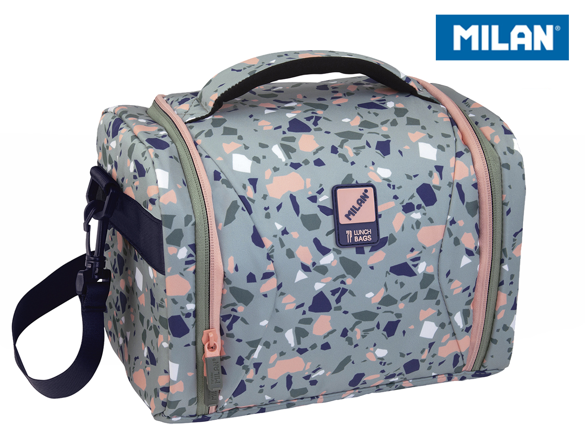 Torba termiczna Milan Terrazzo Green 3,5L