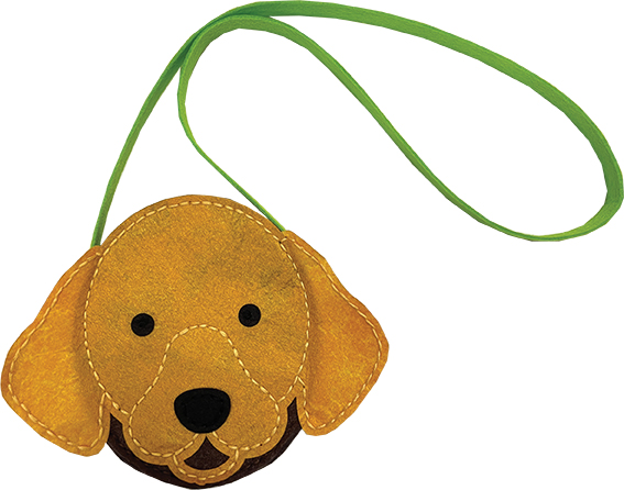 Torebka na ramię piesek ToysInn brązowy