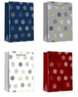 Torebki prezentowe CQEV2218-L 12 sztuk