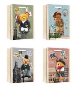 Torebki prezentowe CQEV2221-L 12 sztuk