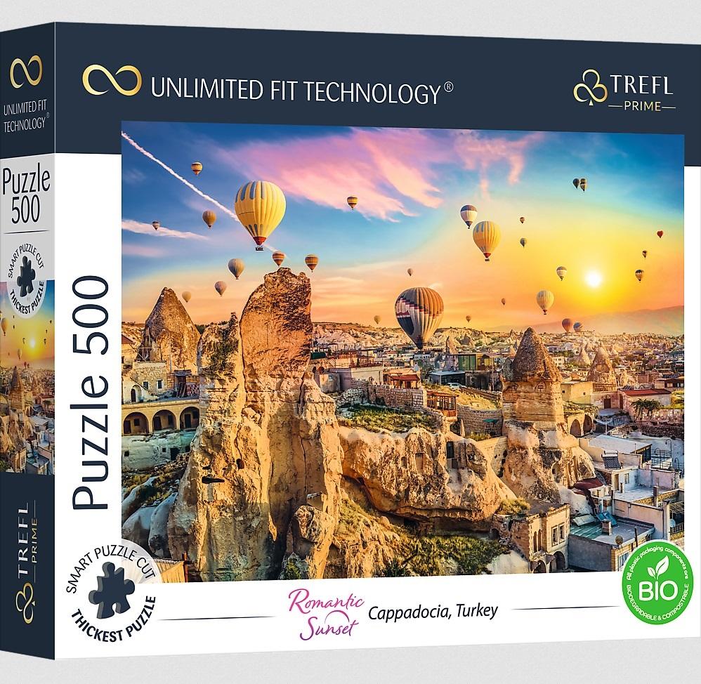Trefl Puzzle 500 UFT Romantic Sunset: Cappadocia, Turkey