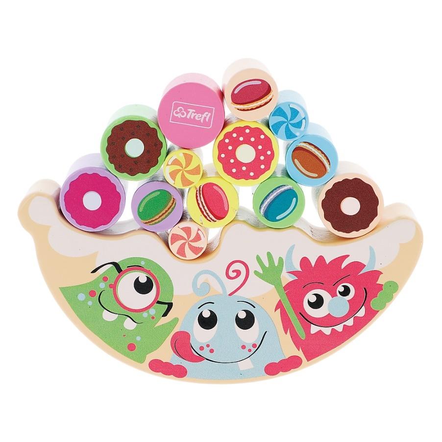 Trefl Zabawka drewniana Łakocie w locie