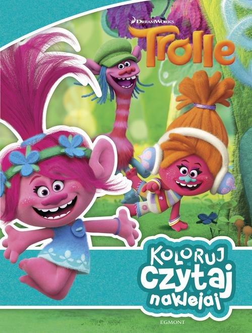 Trolle Koloruj czytaj naklejaj