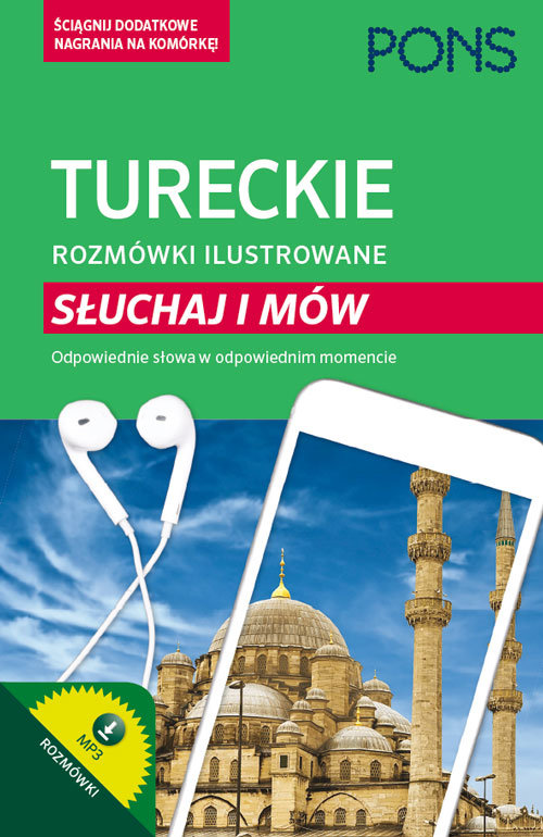 Turecki rozmówki ilustrowane Słuchaj i mów