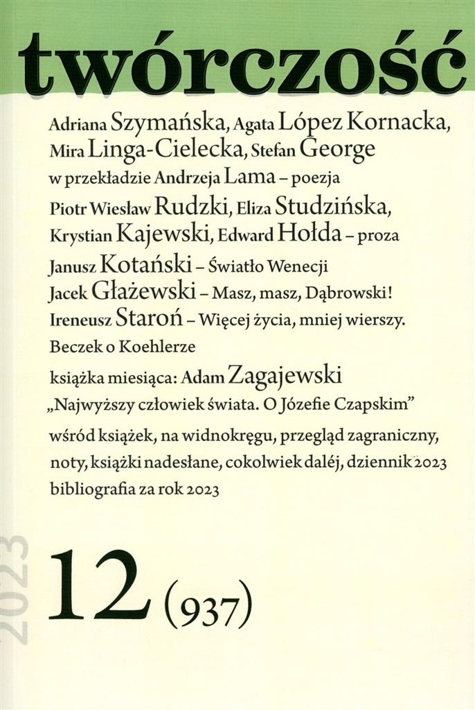 Twórczość 12/2023
