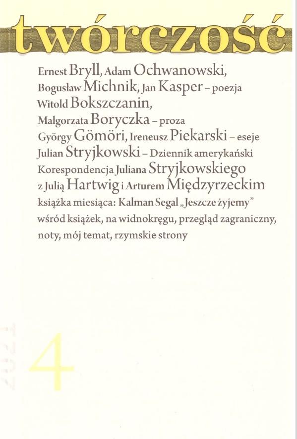 Twórczość 4/2021