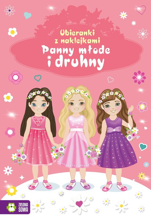 Ubieranki z naklejkami Panny młode i druhny