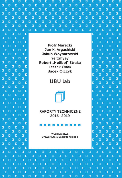 UBU lab Raporty techniczne 2016-2019