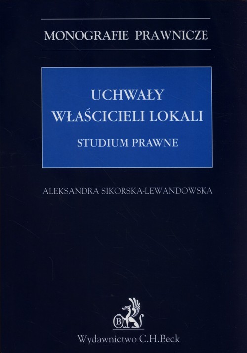 Uchwały właścicieli lokali Studium prawne