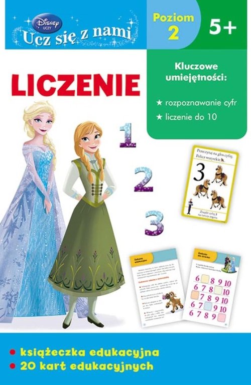 Ucz się z nami Disney uczy Liczenie Kraina lodu