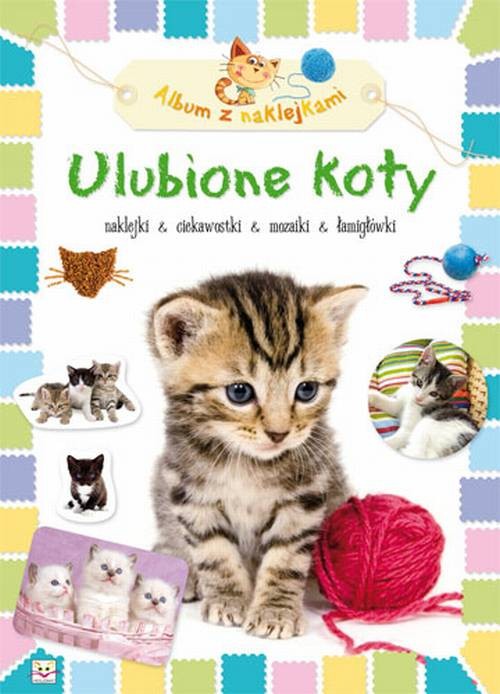 Ulubione koty Album z naklejkami