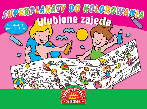 Ulubione zajęcia. Superplakaty do kolorowania