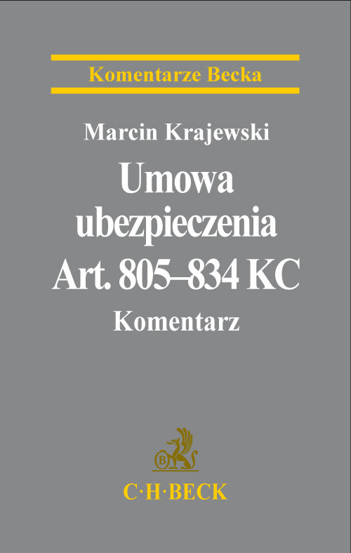 Umowa ubezpieczenia Komentarz